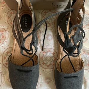 NIB Boc Lucy black washed denim size 8.5 ~SO CUTE!!!~